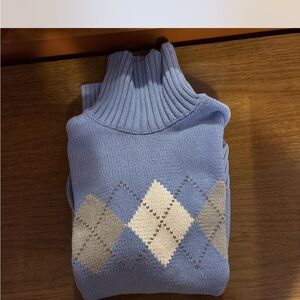Croft & Barrow Light Blue Knit Sweater